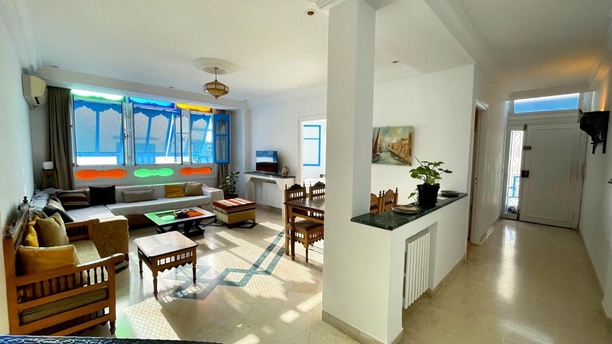 Ferienwohnung Sunset Sidi Bousaid Sidi Bou Ali Exterior foto